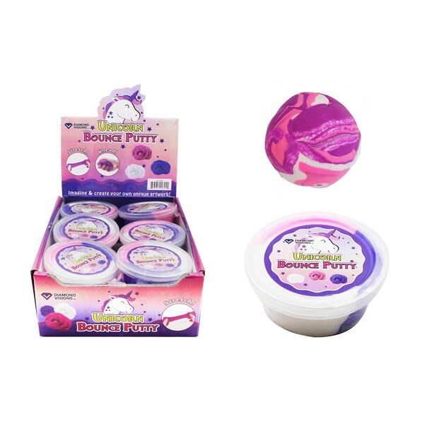 Diamond Visions Diamond Visions Unicorn Bounce Putty 1 pk TM-2694 - main